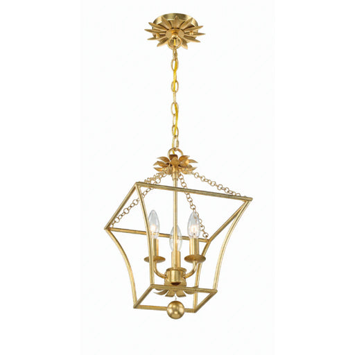 Crystorama 516 Broche 4-lt 16" Chandelier