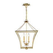 Crystorama 516 Broche 4-lt 16" Chandelier