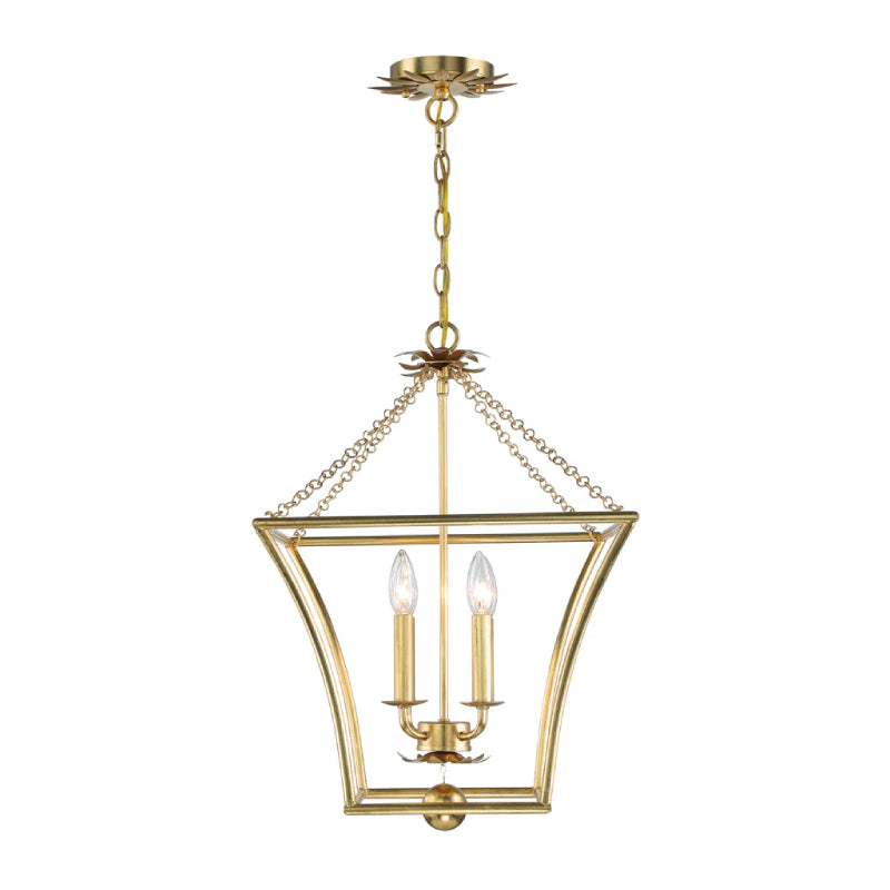 Crystorama 516 Broche 4-lt 16" Chandelier