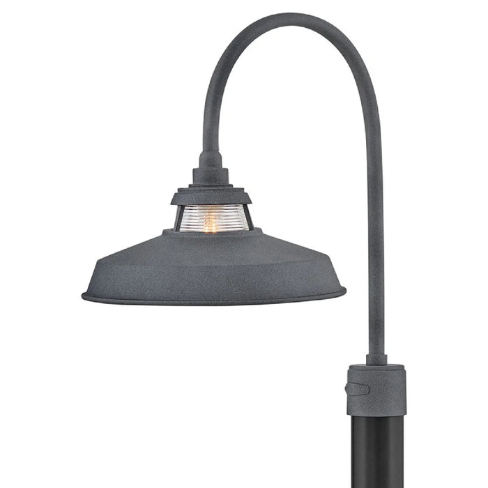 Hinkley 1191 Troyer 1-lt 22" Tall LED Outdoor Post Lantern - Aged Zinc