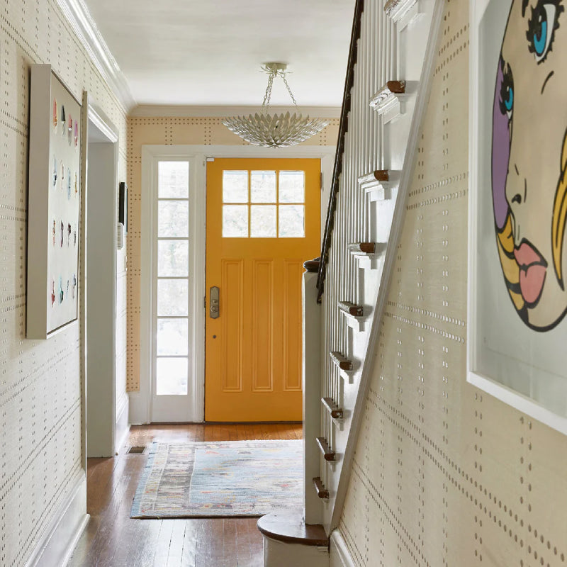 Crystorama 517 Broche 6-lt 25" Chandelier - Matte White