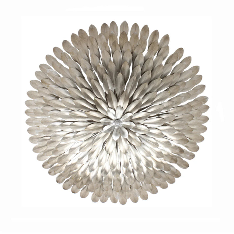 Crystorama 517 Broche 6-lt 25" Chandelier - Antique Silver