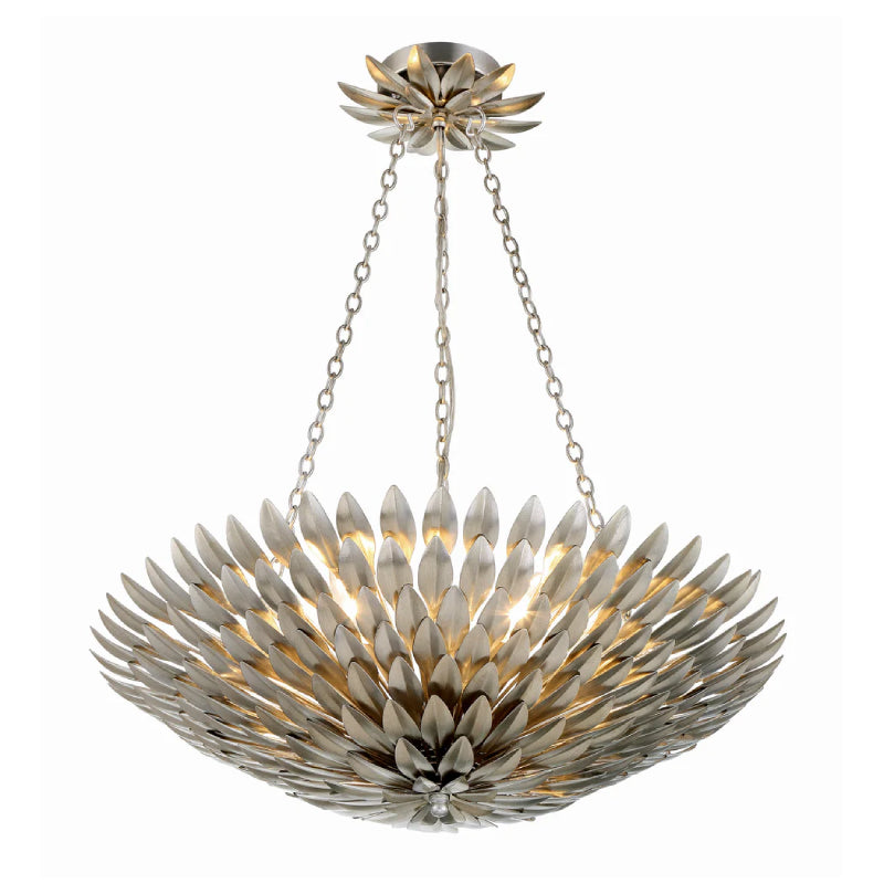Crystorama 517 Broche 6-lt 25" Chandelier