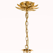 Crystorama 518 Broche 6-lt 24" Chandelier - Antique Gold