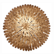 Crystorama 519-CEILING Broche 8-lt 30" Semi Flush Mount - Antique Gold