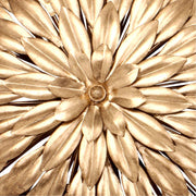 Crystorama 519-CEILING Broche 8-lt 30" Semi Flush Mount - Antique Gold