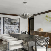 Crystorama 519 Broche 8-lt 30" Chandelier