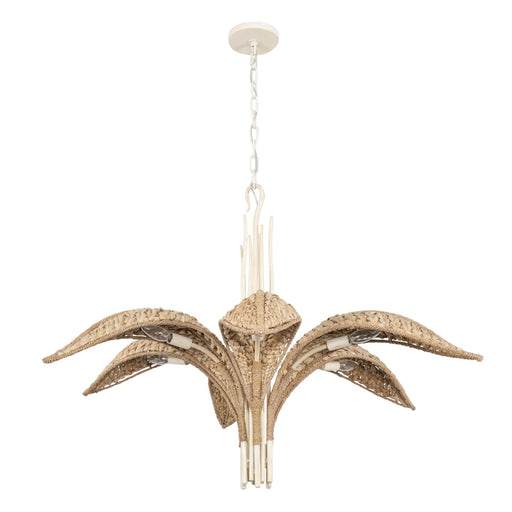 Varaluz 519C06 Century Palm 6-lt 38" Chandelier