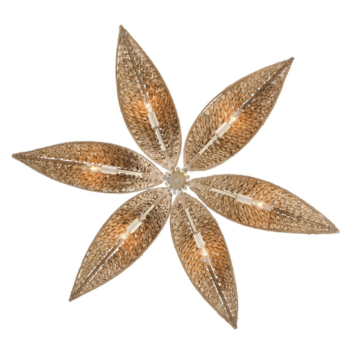 Varaluz 519C06 Century Palm 6-lt 38" Chandelier