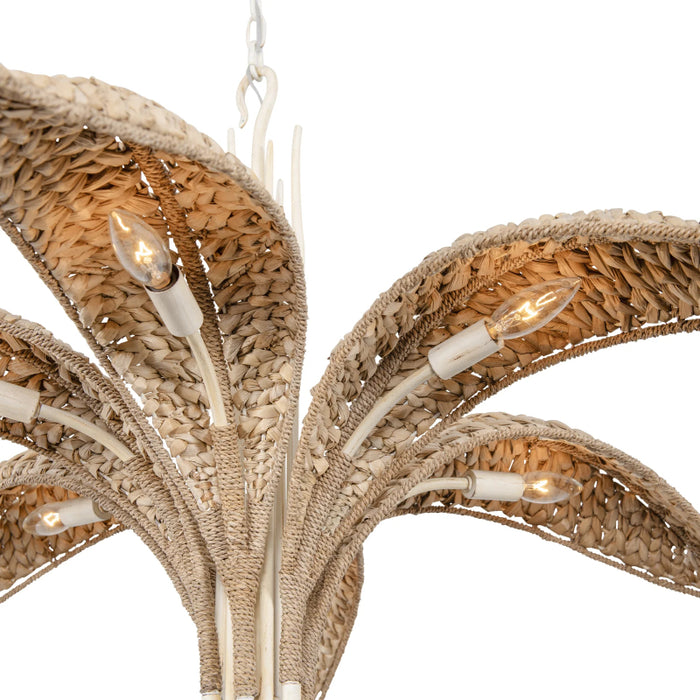 Varaluz 519C06 Century Palm 6-lt 38" Chandelier