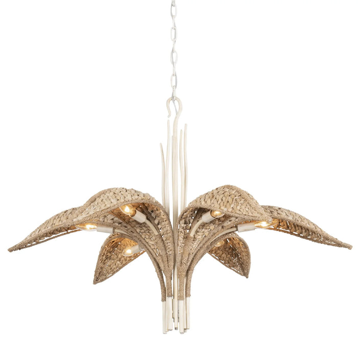 Varaluz 519C06 Century Palm 6-lt 38" Chandelier