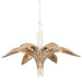 Varaluz 519C06 Century Palm 6-lt 38" Chandelier
