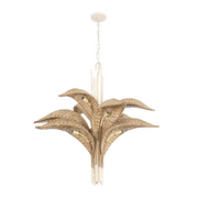 Varaluz 519C09 Century Palm 9-lt 38" LED Chandelier