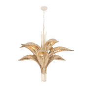 Varaluz 519C09 Century Palm 9-lt 38" LED Chandelier