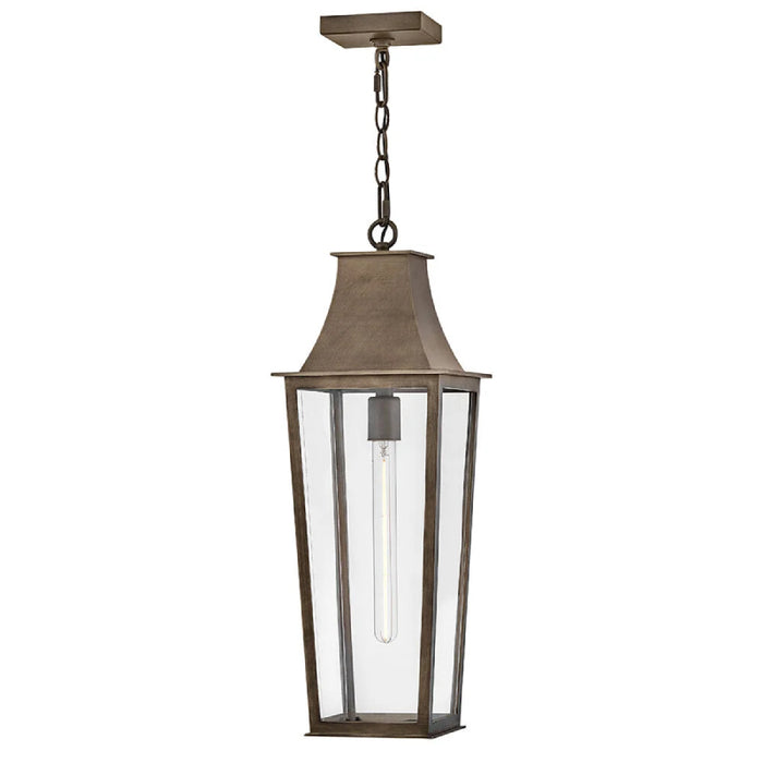 Hinkley 28892 Georgetown 1-lt 9" LED Hanging Lantern - Burnished Bronze