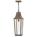 Hinkley 28892 Georgetown 1-lt 9" LED Hanging Lantern - Burnished Bronze