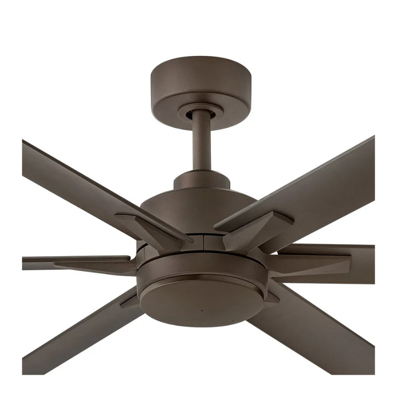 Hinkley 910566 Valor 66" Outdoor Smart Ceiling Fan with LED Light Kit - Metallic Matte Bronze