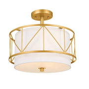 Kichler 52074 Birkleigh 3-lt 14" Pendant-Classic Gold