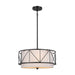 Kichler 52075 Birkleigh 3-lt 18" Pend-Blackant
