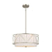 Kichler 52075 Birkleigh 3-lt 18" Pendant-Satin Nickel