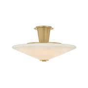 Corbett 521-19 Cologne 1-lt 19" LED Semi-Flush Mount