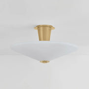 Corbett 521-19 Cologne 1-lt 19" LED Semi-Flush Mount