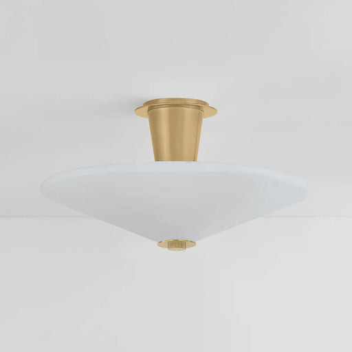 Corbett 521-19 Cologne 1-lt 19" LED Semi-Flush Mount