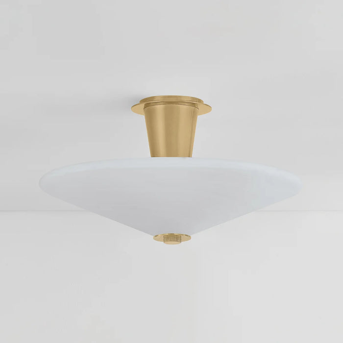 Corbett 521-19 Cologne 1-lt 19" LED Semi-Flush Mount