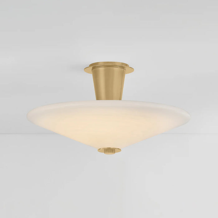 Corbett 521-19 Cologne 1-lt 19" LED Semi-Flush Mount