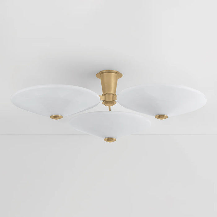 Corbett 521-45 Cologne 3-lt 45" LED Semi-Flush Mount