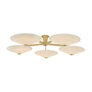 Corbett 521-60 Cologne 5-lt 60" LED Semi-Flush Mount