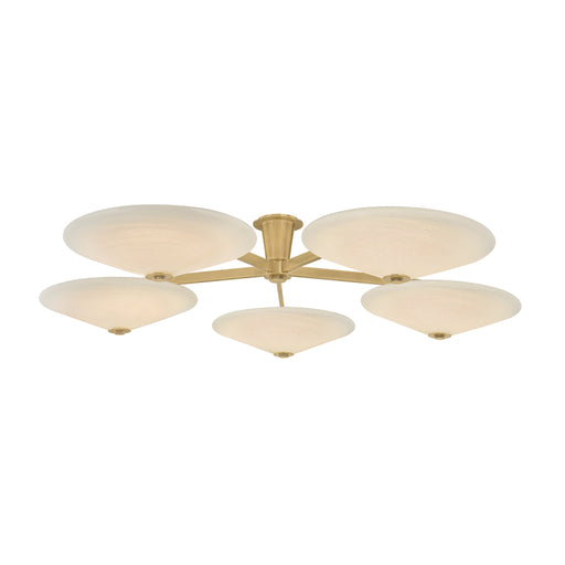 Corbett 521-60 Cologne 5-lt 60" LED Semi-Flush Mount