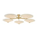 Corbett 521-60 Cologne 5-lt 60" LED Semi-Flush Mount