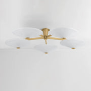 Corbett 521-60 Cologne 5-lt 60" LED Semi-Flush Mount