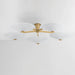 Corbett 521-60 Cologne 5-lt 60" LED Semi-Flush Mount