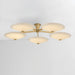 Corbett 521-60 Cologne 5-lt 60" LED Semi-Flush Mount