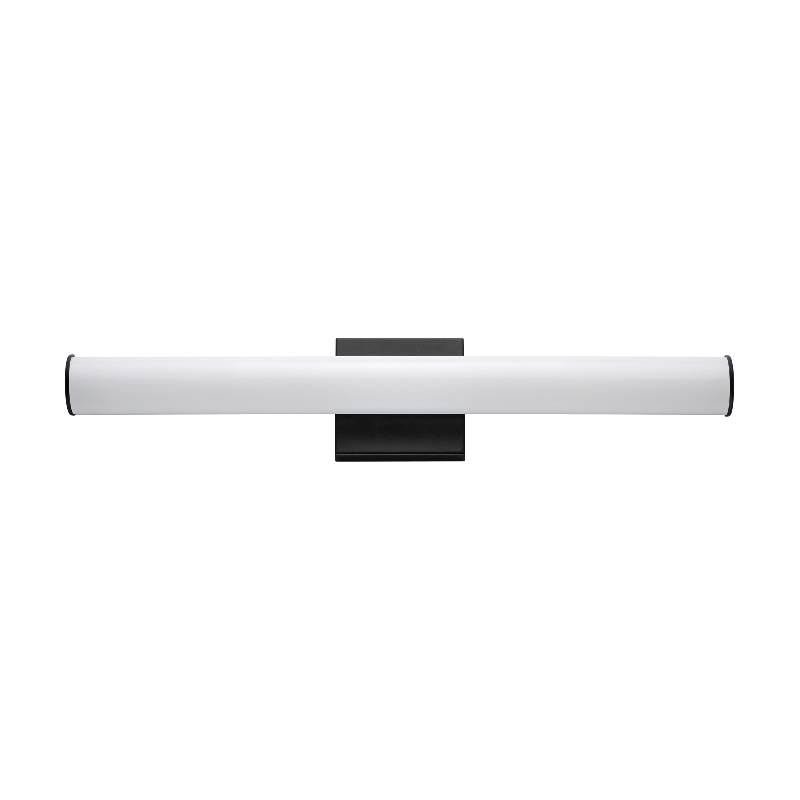 Maxim 52132 Rail 1-lt 24" LED Bath Bar, 3CCT Selectable - Black