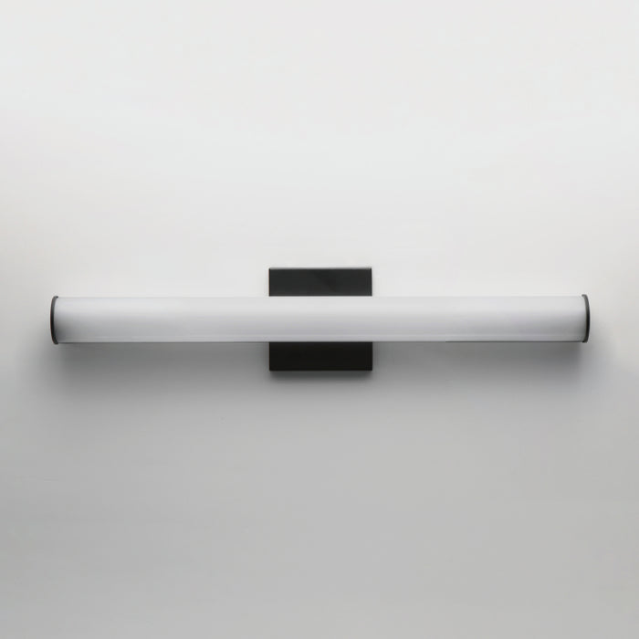 Maxim 52132 Rail 1-lt 24" LED Bath Bar, 3CCT Selectable - Black