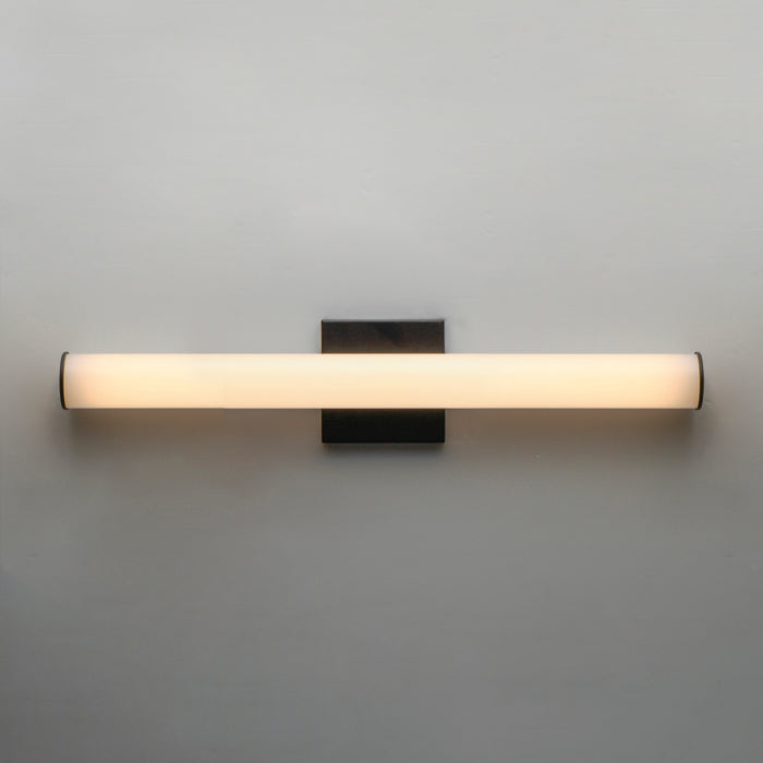Maxim 52132 Rail 1-lt 24" LED Bath Bar, 3CCT Selectable - Black