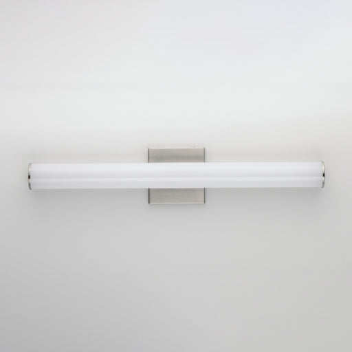 Maxim 52132 Rail 1-lt 24" LED Bath Bar, 3CCT Selectable - Satin Nickel