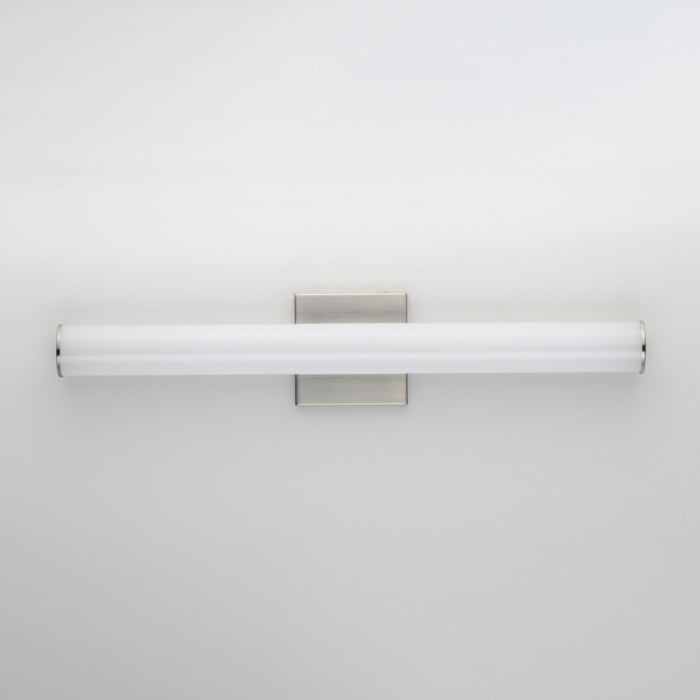 Maxim 52132 Rail 1-lt 24" LED Bath Bar, 3CCT Selectable - Satin Nickel
