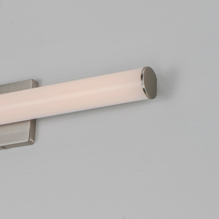 Maxim 52132 Rail 1-lt 24" LED Bath Bar, 3CCT Selectable - Satin Nickel
