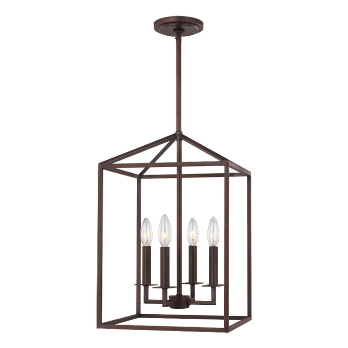 5215004EN Perryton 4-lt LED Small Hall / Foyer Pendant