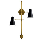 Kichler 52174 Sylvia 2-lt 31" Tall Wall Sconce-Black