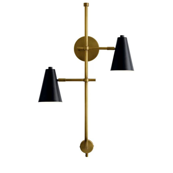 Kichler 52174 Sylvia 2-lt 31" Tall Wall Sconce-Black