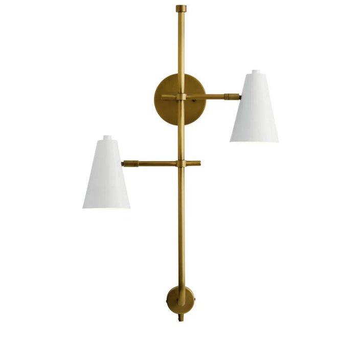 Kichler 52174 Sylvia 2-lt 31" Tall Wall Sconce-White