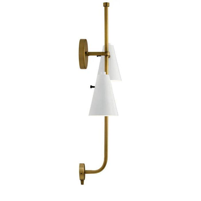 Kichler 52174 Sylvia 2-lt 31" Tall Wall Sconce-White