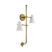 Kichler 52174 Sylvia 2-lt 31" Tall Wall Sconce-White