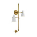 Kichler 52174 Sylvia 2-lt 31" Tall Wall Sconce-White