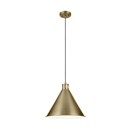 Kichler 52177 Zailey 1-lt 16" Pendant-Natural Brass